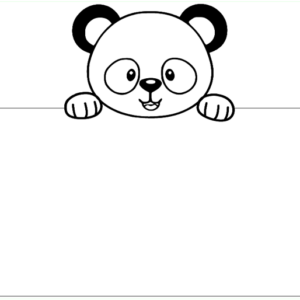 Deska montážní - Panda